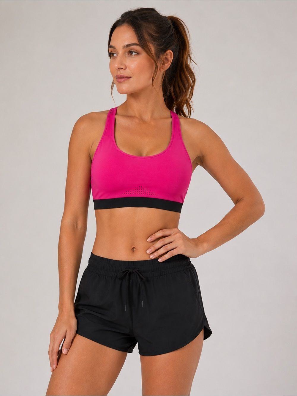 NWT AVIA Women's Control Tech Racerback Sports, Magenta, Size L WSPa